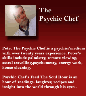 Pete - The Psychic Chef
