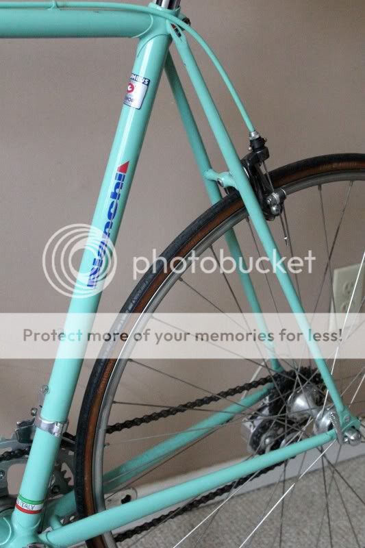 1987 Bianchi Campione DItalia Road bike Campagnolo Celeste 58cm MINT 