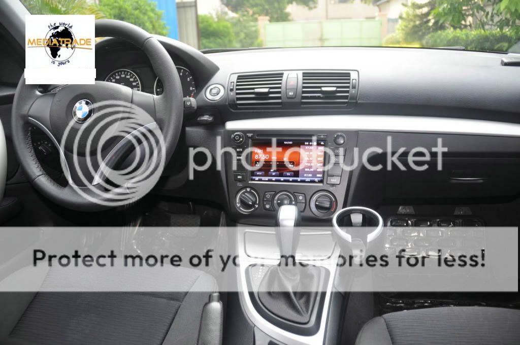 AUTORADIO MONITOR TV NAVIGATORE GPS BMW E87 serie 1 120i (2009 2011)