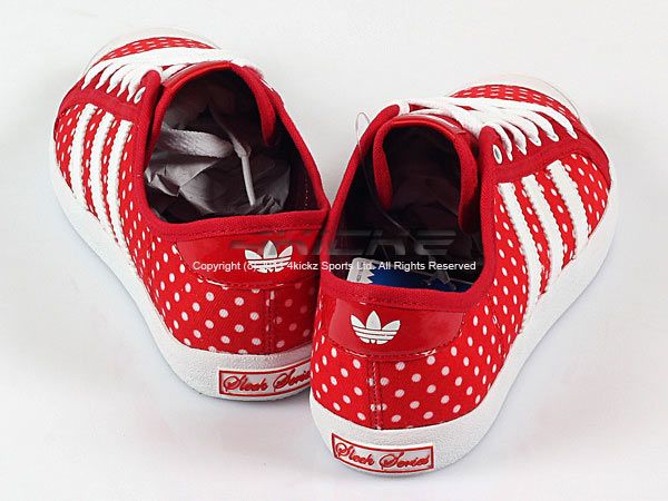 Adidas Adria Low Sleek W Red Dots/White Casual Low Sports Heritage 