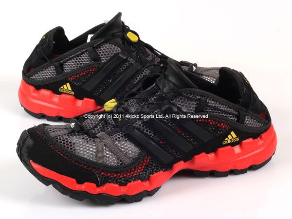 Adidas Hydroterra Shandal Black/Red Outdoor Adventure U42710  