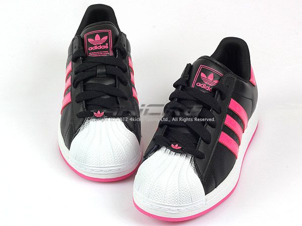 Adidas Originals Superstar 2 W Black/Pink/White Classic Casual 2012 