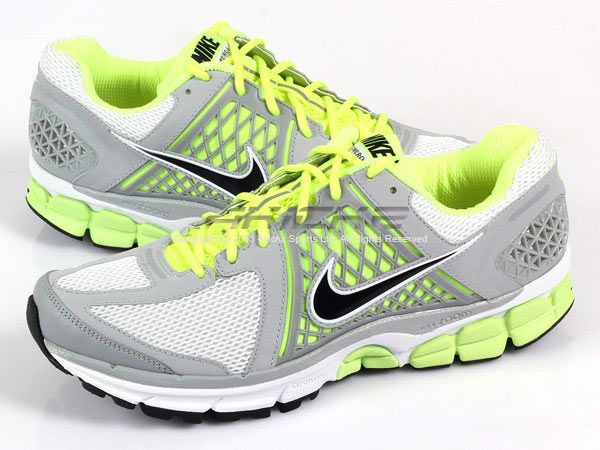 Nike Zoom Vomero+ 6 White/Black Volt Wolf Grey Mens 2011 Running 