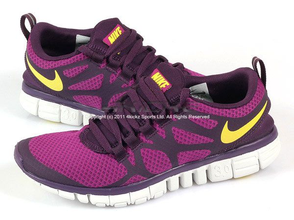 Nike Wmns Free 3.0 V3 Bold Berry/Sonic Yellow Wine Summit White 2011 