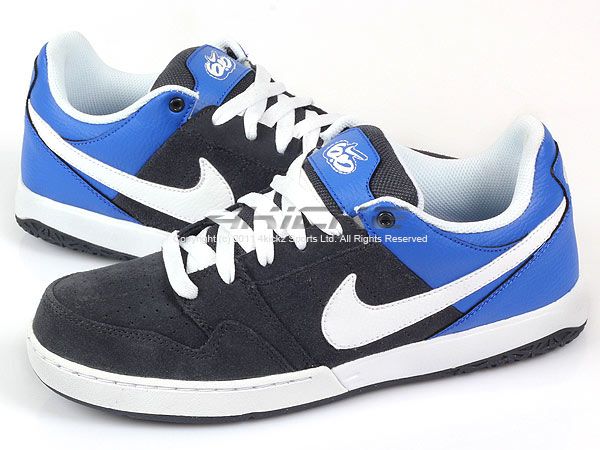   Zoom Mogan 2 City Grey/White Royal Suede 2011 Skateboarding 386390 029