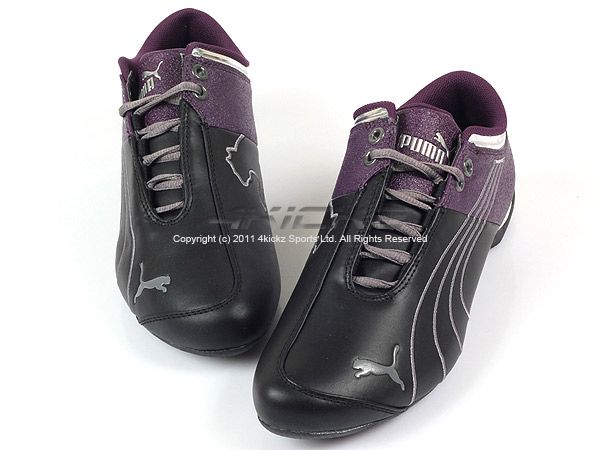 Puma Future Cat M1 Wns Black/Shadow Purple/Grey 2011 Racing Sneaker 