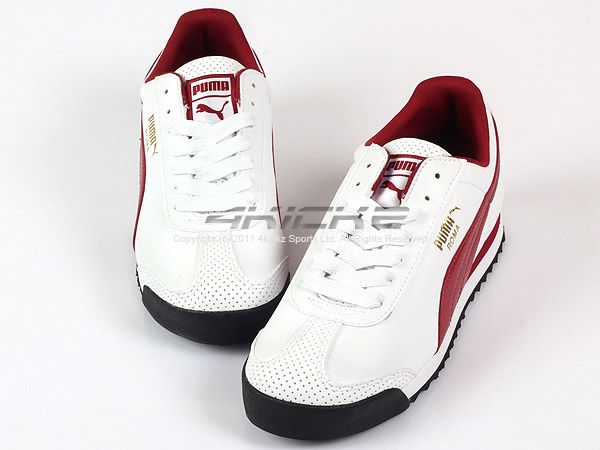 Puma Roma CV Wns White/Rio Red Womens 2011 Classic Casual Running 