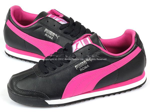   Roma Basic Wns Black/Raspberry Rose 2012 Football Sneakers 353573 02