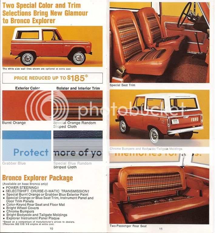 1973 Ford bronco brochure #6