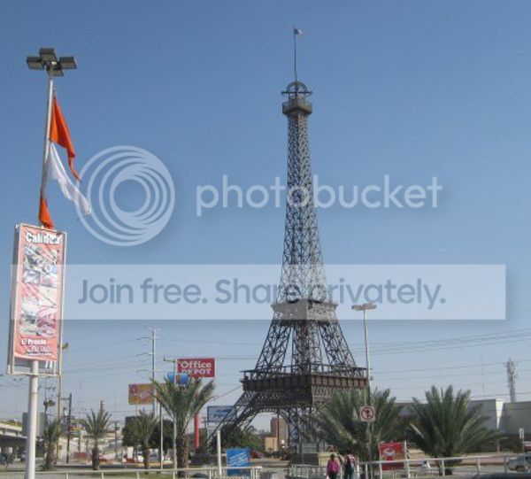 Resultado de imagen para torre eiffel en durango