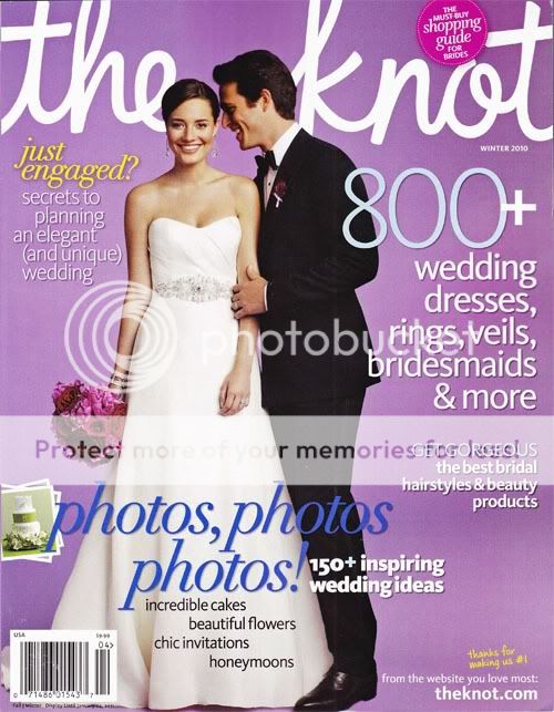   ring was featured in the Winter 2010 edition of the knot magazine