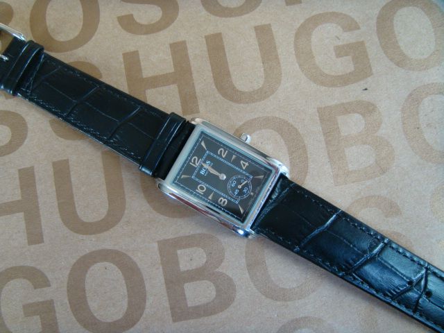 HUGO BOSS MENS DESIGNER SUIT MOVADO METROPOLIS WATCH  