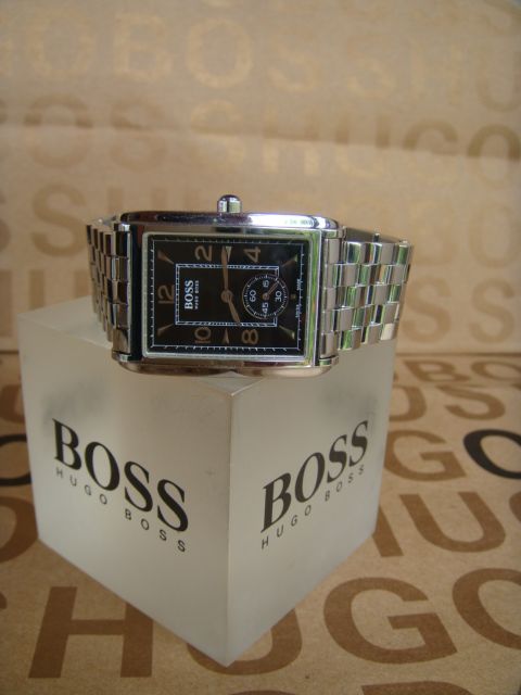 HUGO BOSS MENS BELL DESIGNER SWISS T SHIRT SUIT WATCH  