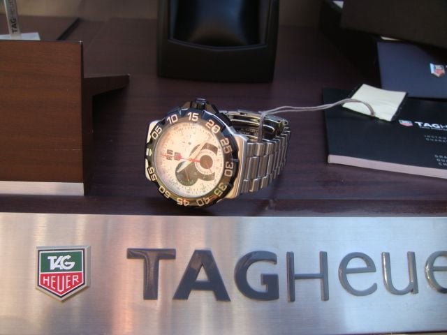 NEW TAG HEUER F1 GRANDE DATE AQUARACER MONACO LINK CHRONOGRAPH WATCH 