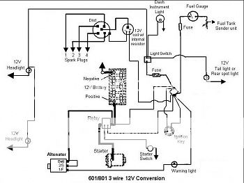 2000 wiring diagram - Ford Forum - Yesterday's Tractors delco solenoid wiring diagram 